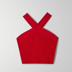 Babaton Sculpt Knit Cross Tank